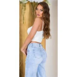 Bauchfreies Damen Träger Bustier-Top Mit Strasssteinen Weiß 14 Bauchfreies Damen Träger Bustier-Top Mit Strasssteinen Weiß -Noirmade Geschaft bauchfreies damen traeger bustier top mit strasssteinen weiss6