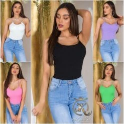 Damen Rippstrick Träger-Top Mit Gekreuzten Trägern Rosa 15 Damen Rippstrick Träger-Top Mit Gekreuzten Trägern Rosa -Noirmade Geschaft damen rippstrick traeger top mit gekreuzten traegern rosa7