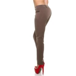 Noirmade Geschaft -Noirmade Geschaft elegante business stoffhose bundfaltenhose cappuccino2