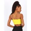 Sexy Bauchfreies Damen Top Mit Gekreuzten Trägern Gelb 1 Sexy Bauchfreies Damen Top Mit Gekreuzten Trägern Gelb -Noirmade Geschaft sexy bauchfreies damen top mit gekreuzten traegern gelb