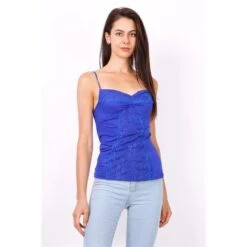 Noirmade Geschaft -Noirmade Geschaft sexy damen spaghettitraeger top mit spitze royal blau2